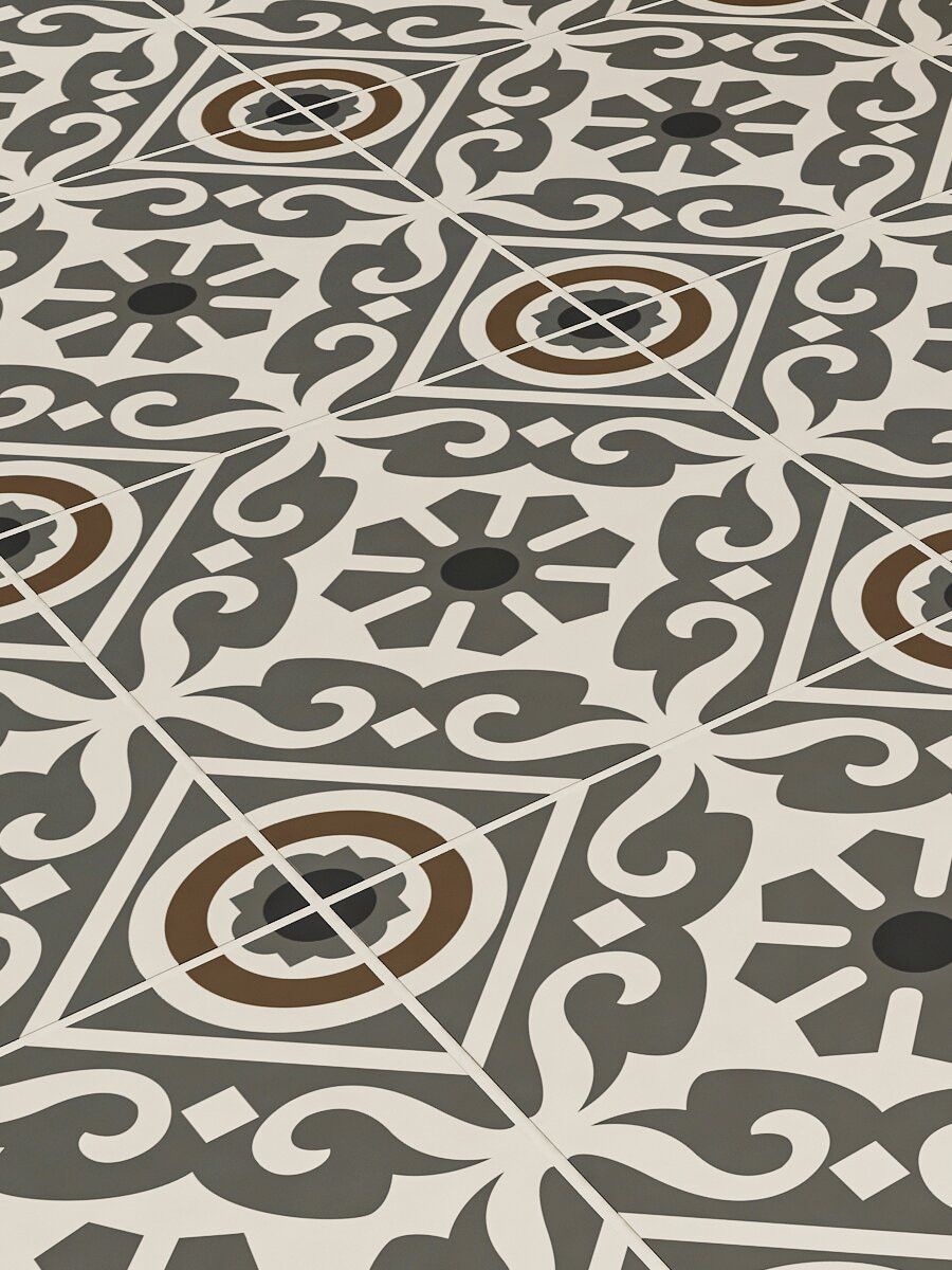 Monaco Victorian style Wall & Floor Tiles 200x200mm
