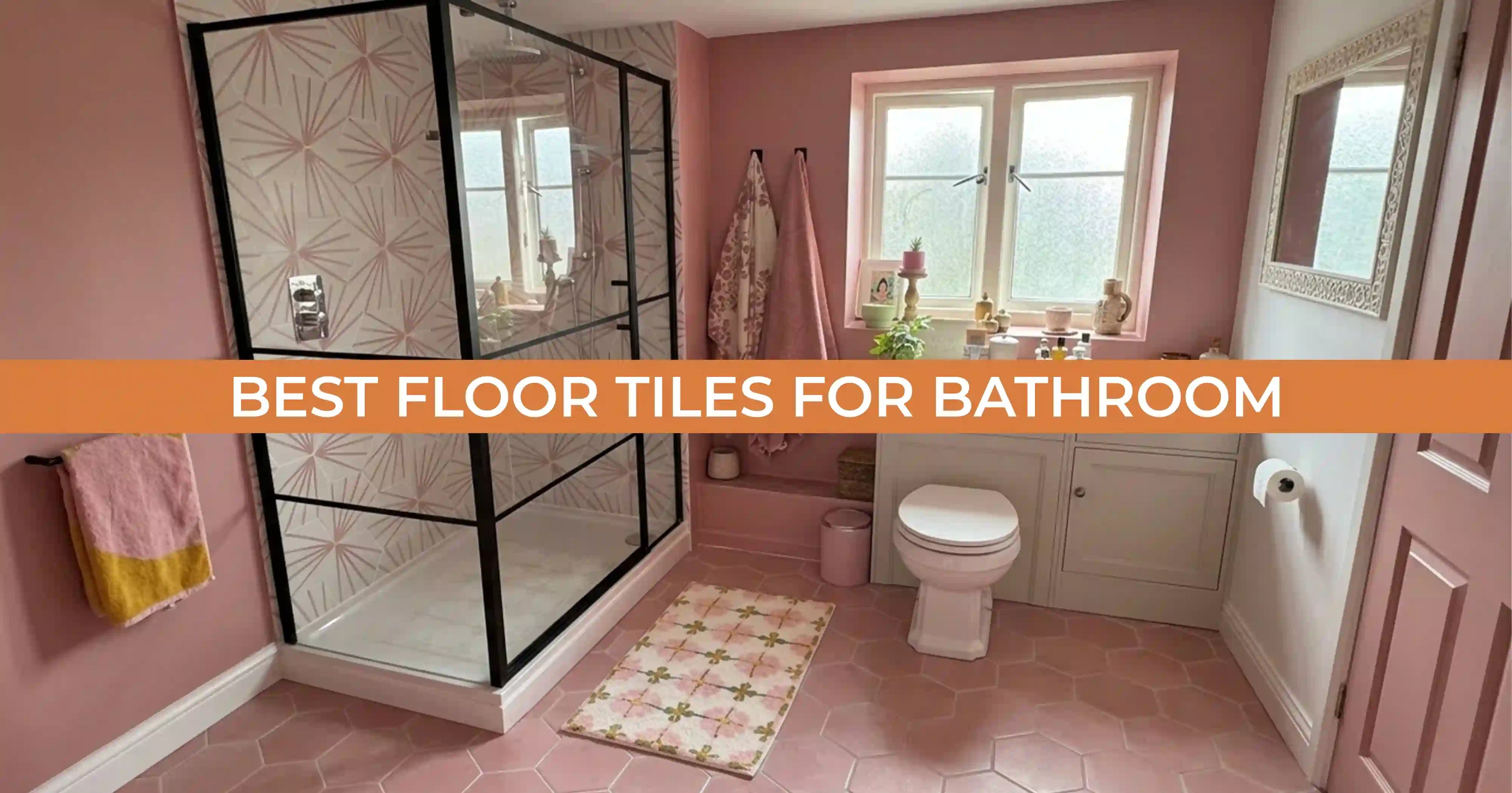 The Best Floor Tiles For Your Bathroom