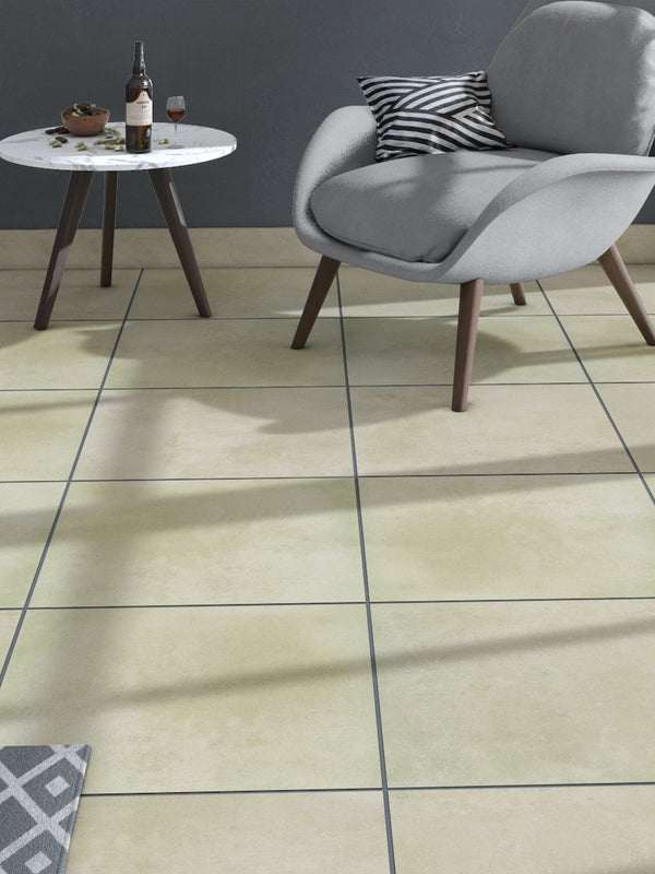 Luna Sand Indoor Wall & Floor Tile - 600x600mm