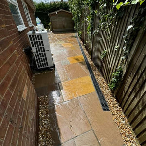 Raj Green Outdoor Porcelain Tile - 900x600x20mm