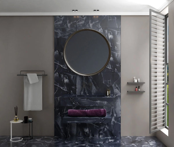 Black Onyx Sink and Shelf - 600mm / 750mm / 1000mm
