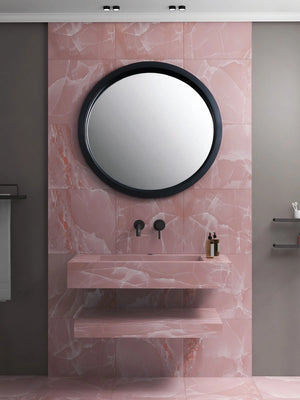 Peach Onyx Sink and Shelf - 600mm / 750mm / 1000mm