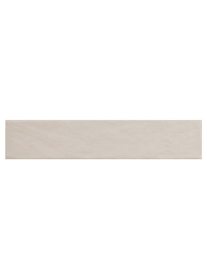 Ainsa Greige Brick Effect Matt Porcelain Tile - 250x50mm
