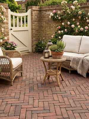 Alfaton Tumbled Clay Pavers - 200x50x60mm