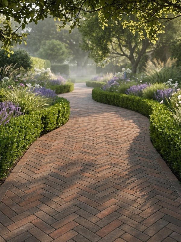Alfaton Tumbled Clay Pavers - 200x50x60mm