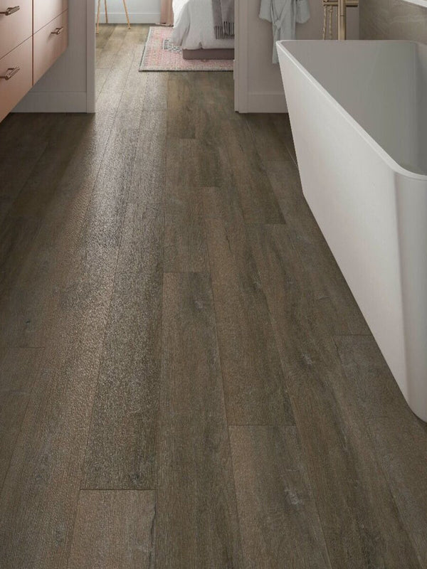 Antique Cedar Wood Effect Luxury Vinyl Tile (SPC) - 1219x177mm