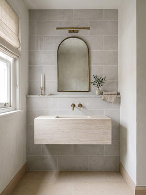 Atacama Grey Matt Indoor Wall & Floor Tile - 600x300mm