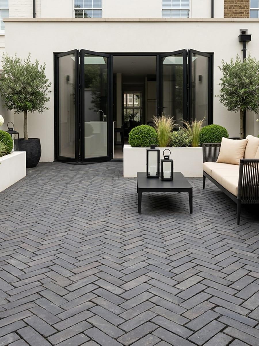Atlas Tumbled Clay Pavers - 200x50x60mm