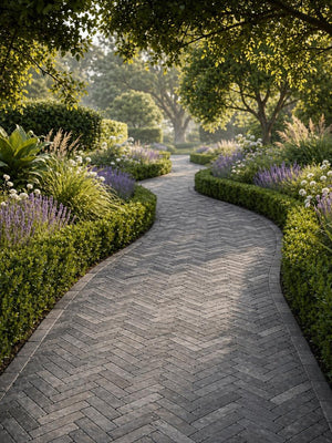 Atlas Tumbled Clay Pavers - 200x50x60mm