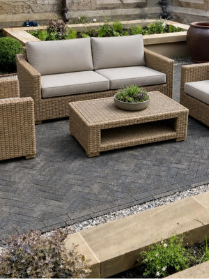 Atlas Tumbled Clay Pavers - 200x50x60mm