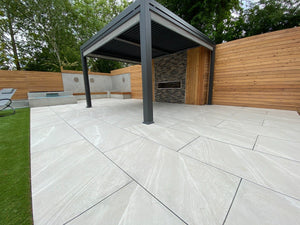Verona Bianco Outdoor Tile - 600x600x16mm