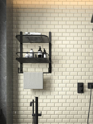 Metro Cream Wall Tile - 200x100mm