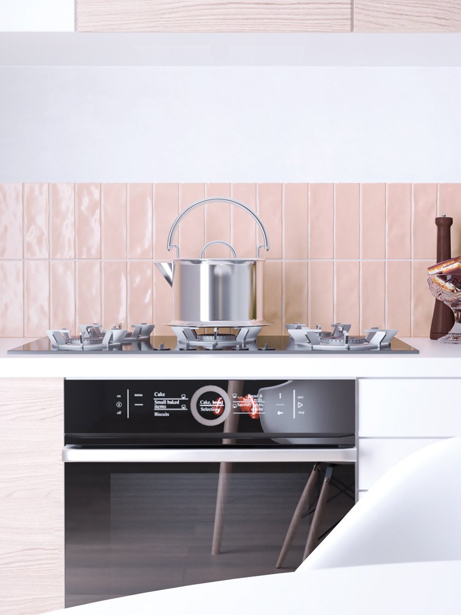 Boston Pink Gloss - 65x200mm