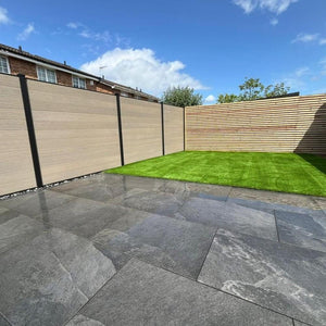 Brazil Slate Effect Outdoor Porcelain Tiles - 1200x600x20mm