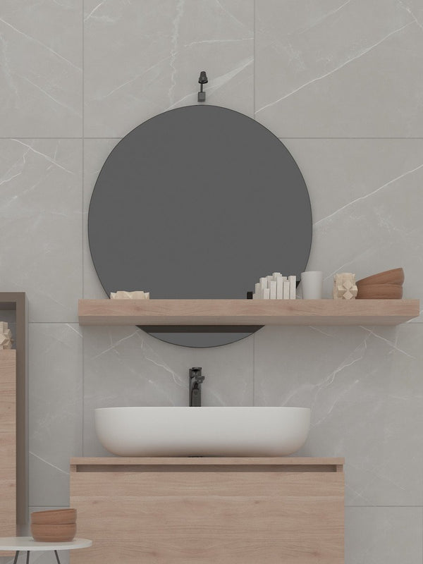 Brenzo Light Porcelain Tile - 600x600mm