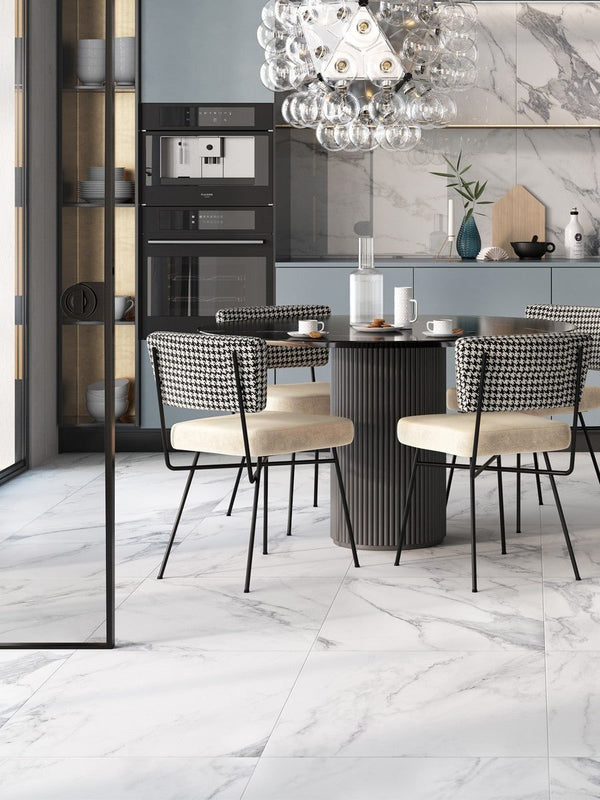 Calacatta Bianco Porcelain Tile - 800x800mm