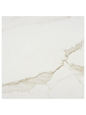 Calacatta Gold Satin Floor and Wall Porcelain Tile - 600x600mm
