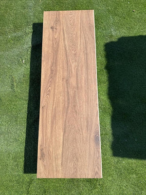 Castagno Porcelain Bullnose Tiles - 1200x400x20mm