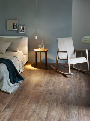 Italian Castagno Luxury Wood Effect Floor Tiles - 1200x200mm