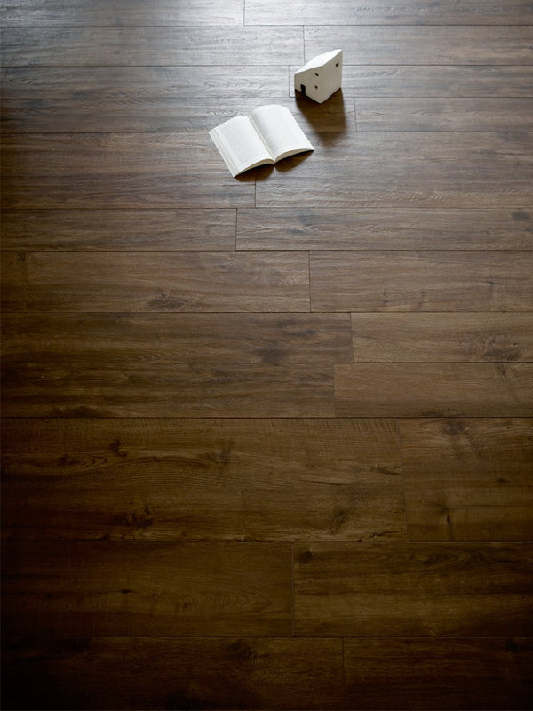 Italian Castagno Luxury Wood Effect Floor Tiles - 1200x200mm