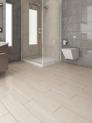 Cinnamon White Non Slip Tile - 1200x300mm