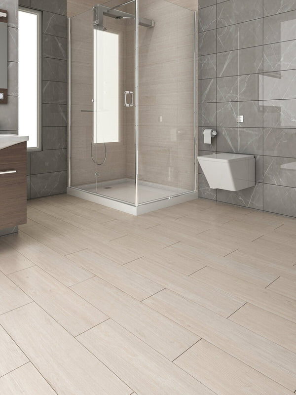 Cinnamon White Non Slip Tile - 1200x300mm