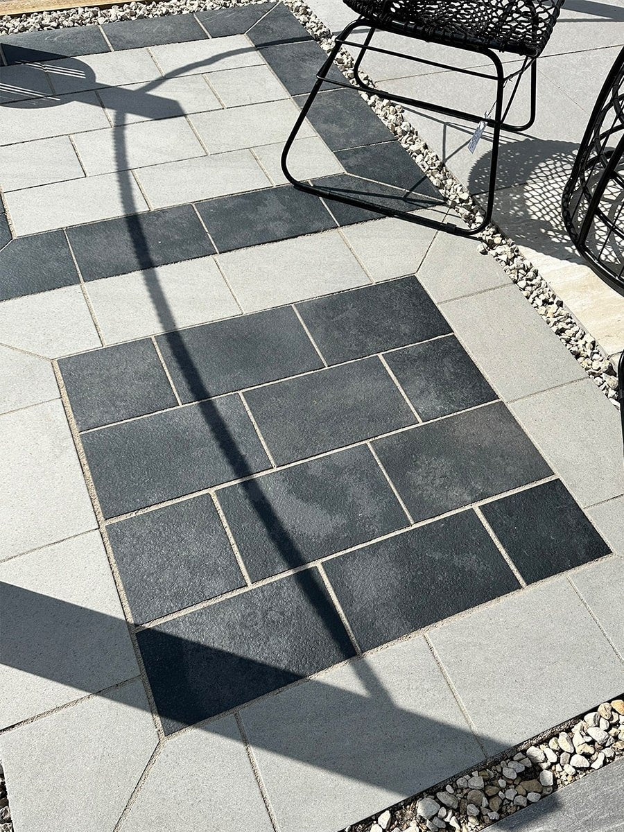 Concrete Anthracite Outdoor Porcelain - 200x300x20mm