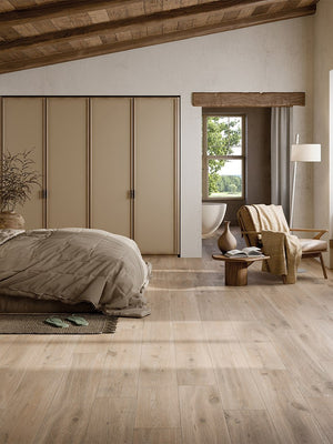 Cortina Beige Italian Extra Long Wood Effect Tile - 1500x240mm
