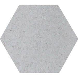 Dakar Gri Hexagon Wall & Floor Tiles - 198x228mm