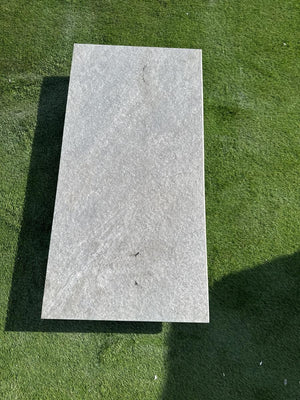 Dakota Grey Porcelain Bullnose Tiles - 900x450x20mm
