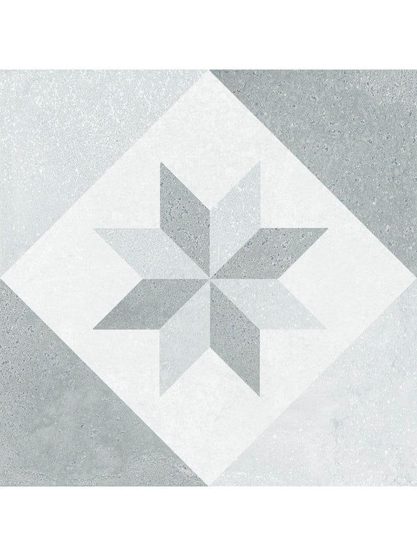 Diamond Decor Porcelain Wall & Floor Tiles - 200x200mm