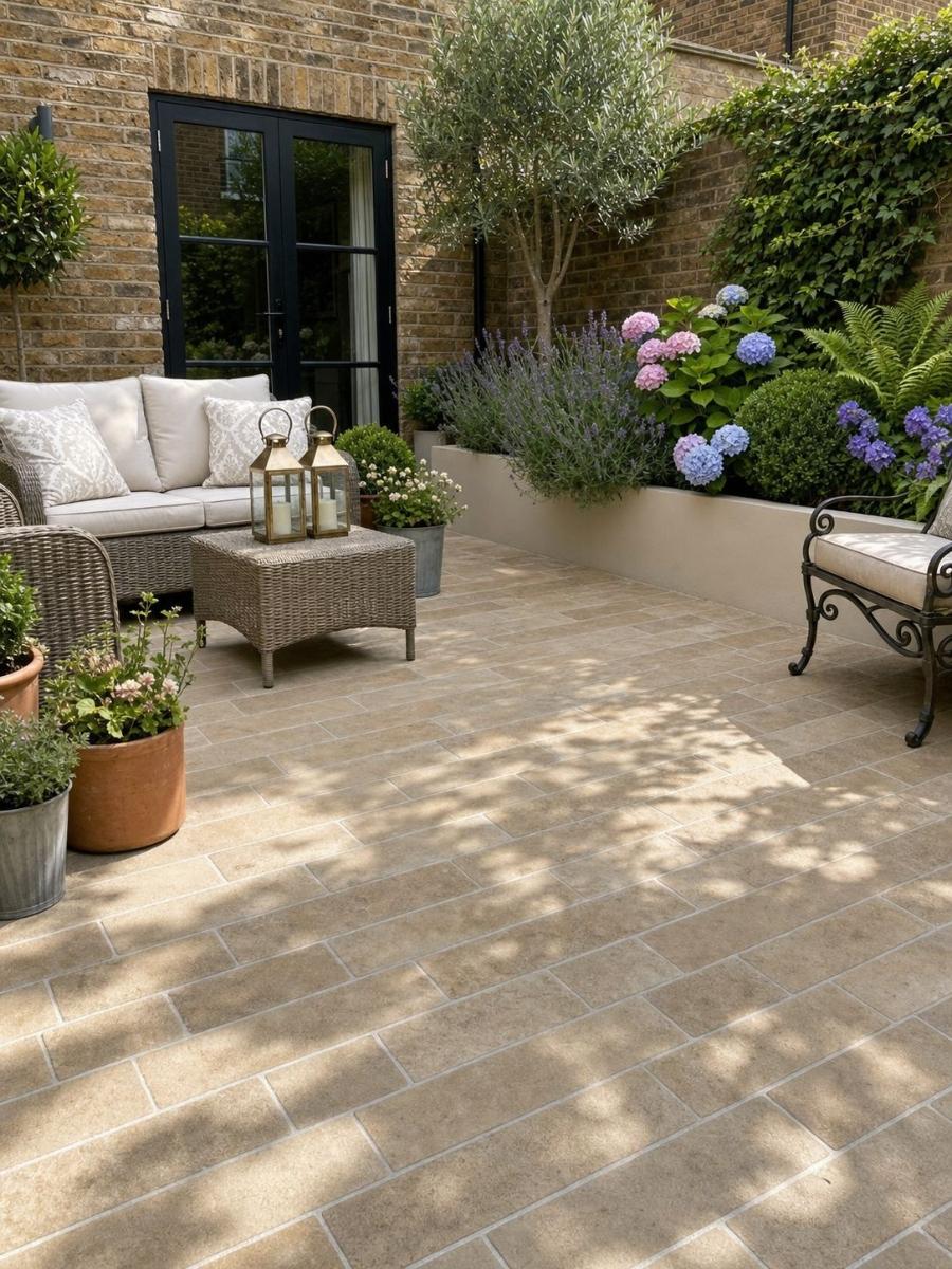 Dijon Honed & Tumbled Limestone Cobbles & Pavers - 100 x Free Length x 40mm