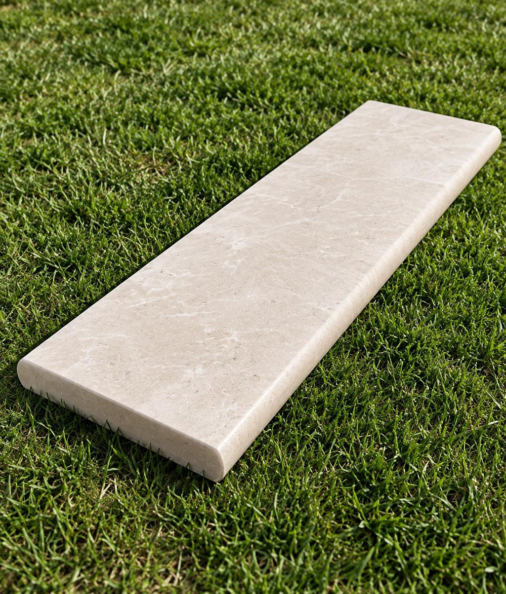 Dijon Limestone Coping and Bullnose - 900x350x30mm (Both Sides Bullnosed)
