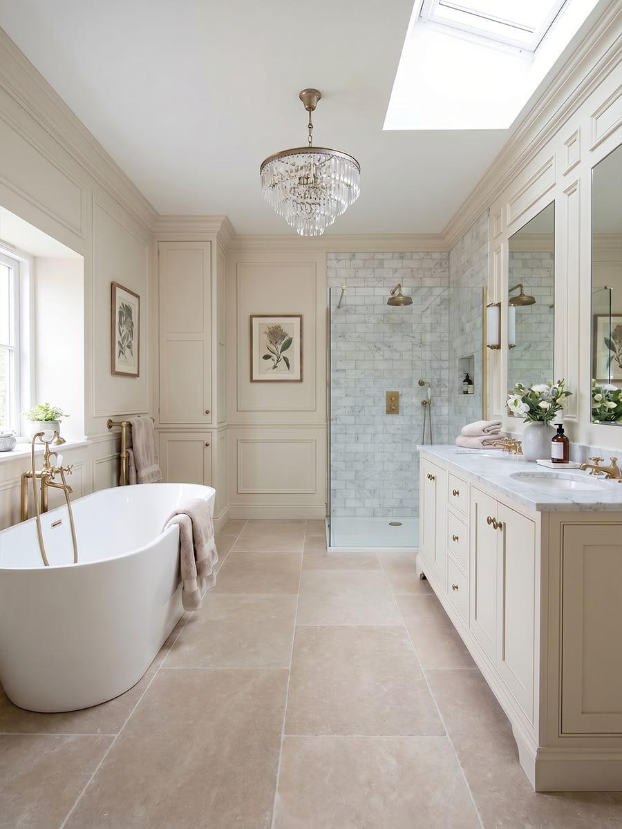 Dijon Honed and Tumbled Natural Limestone Tiles - 500xFree lengthx15mm