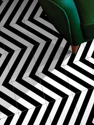 District Black - 200x200mm