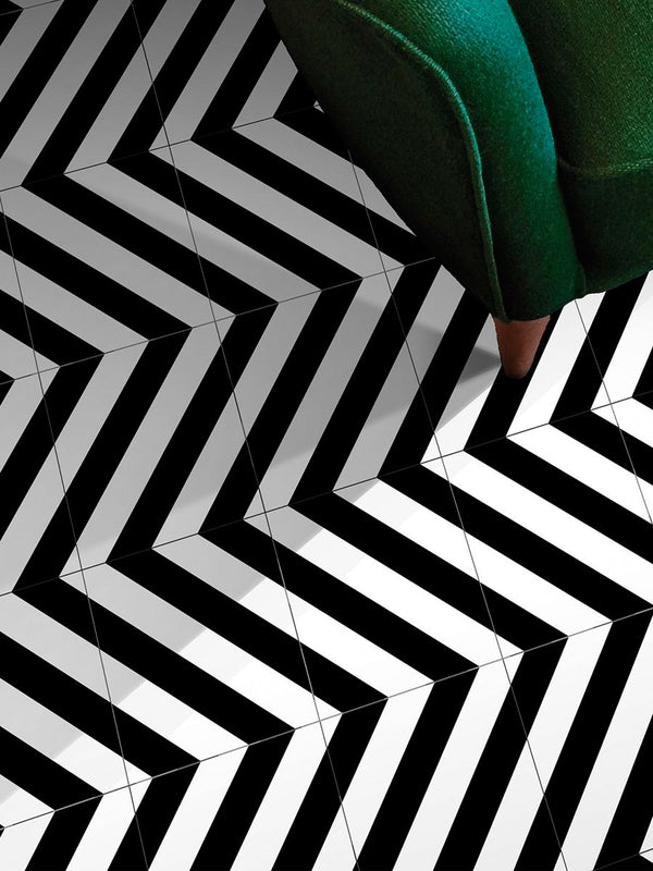 District Black - 200x200mm