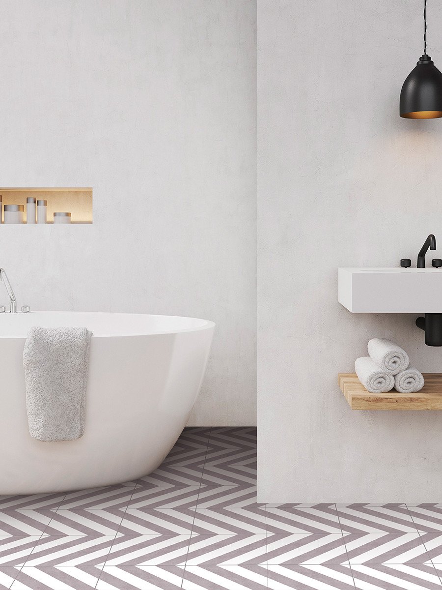 District Grey - 200x200mm