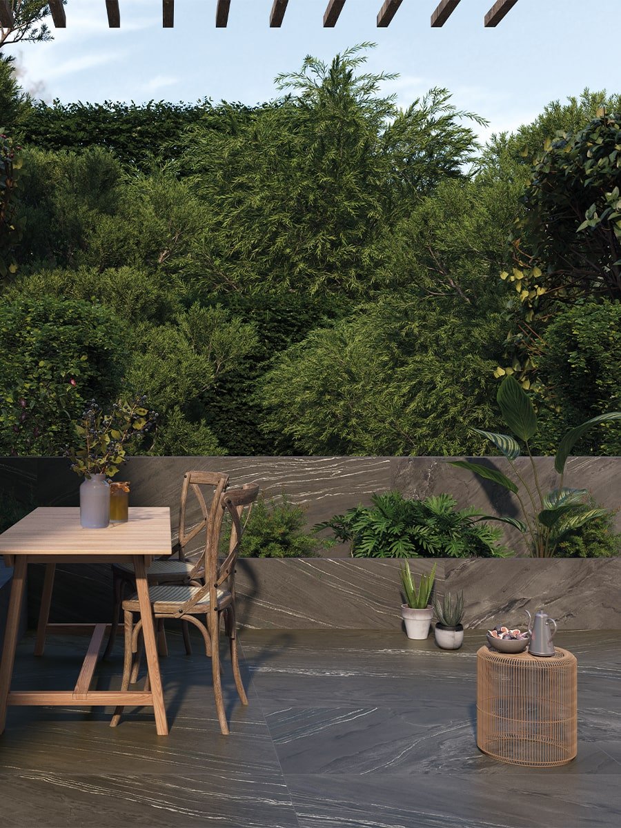 Dolomite Coal Outdoor Porcelain - 900x600x20mm