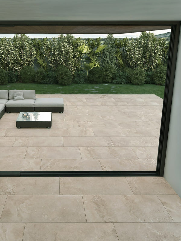 Dome Nut King Size Porcelain Paving Slabs - 1200x600x20mm