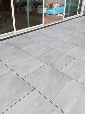 Plato Grey Porcelian Bullnose - 1200x300mm