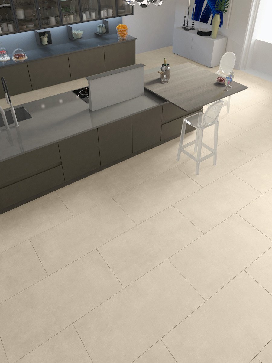 Eclipse Ivory King Size Indoor Wall & Floor Tile - 1200x600(mm)