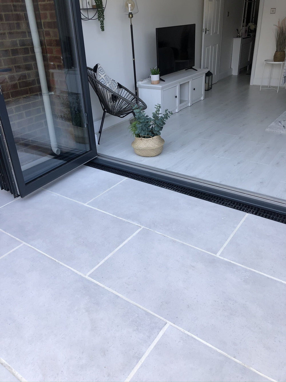Eclipse Silver Outdoor Porcelain - 1200x600x20mm