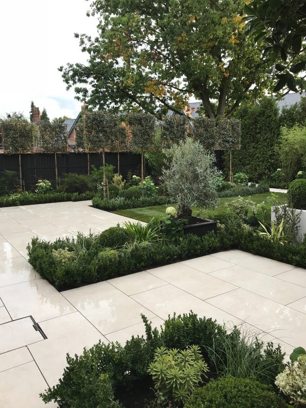 Eclipse Ivory Virtue Vitrified Porcelain Paving Slabs - 1200x600 Pack