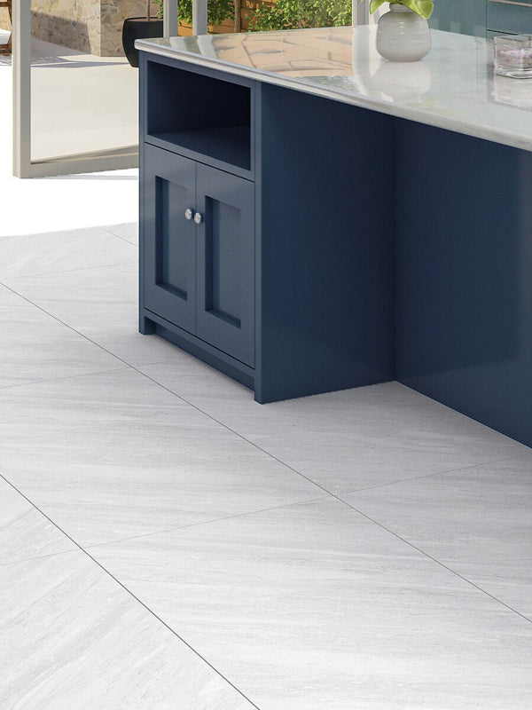 Eco White King Size Indoor Wall & Floor Tile - 1200x600(mm)