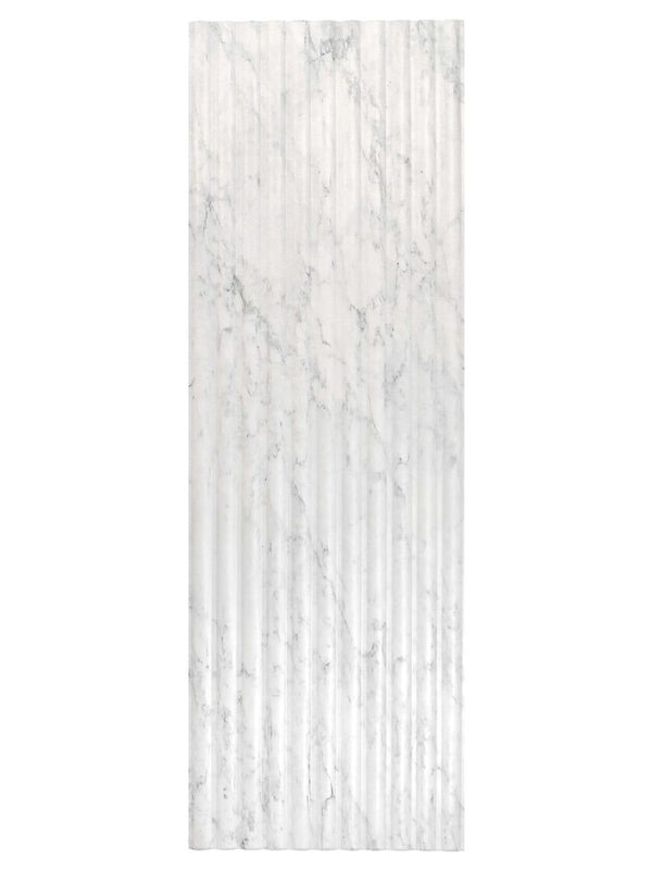 Fluted Marmi Porcelain Tile - 1200x400x12mm