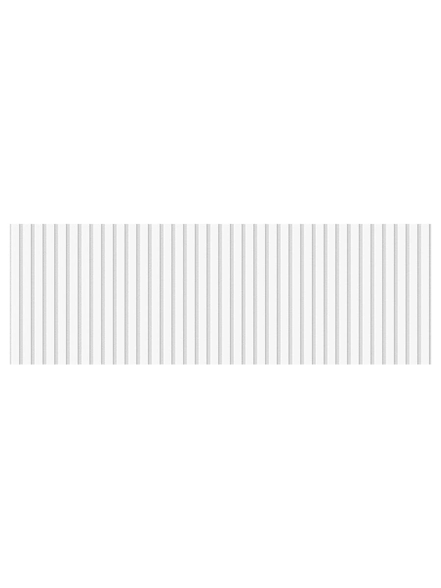 Fluted White Ceramic Wall Tile - 900x300mm