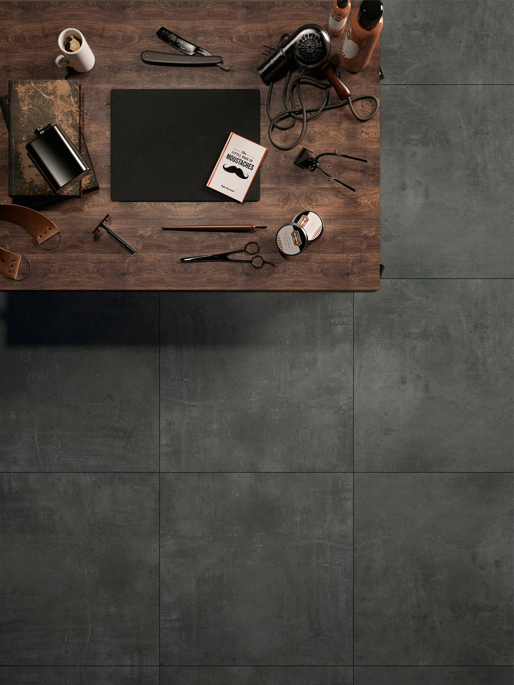 Graphite Virtue Vitrified Outdoor Porcelain Paving Slabs - 800x800 Pack