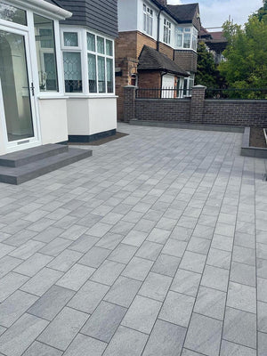 Aran Pearl Grey Outdoor Porcelain - 300x200x20mm