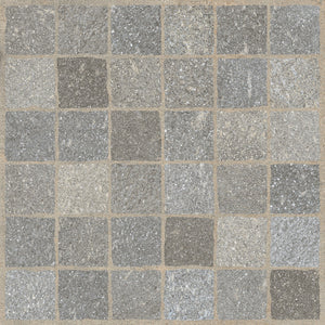 Grigio Cobble Effect Outdoor Porcelain Paving Slabs- 600x600
