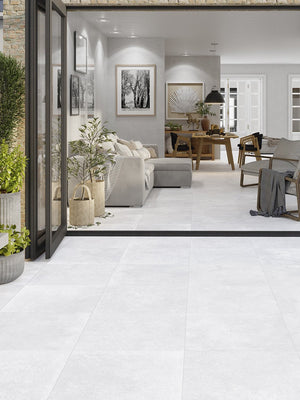 Marbella White XXXL Luxury Wall & Floor Tiles - 1000x1000